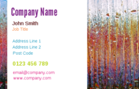 Business card designs that can be used by cleaners of as a generically as a background design.