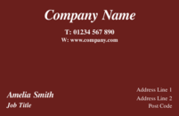 Brown business card templates.